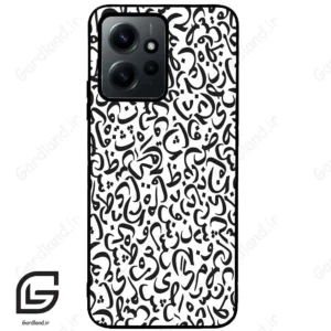 قاب گوشی شیائومی ردمی نوت 12 (Redmi Note 12 4g ) طرح حروف کد 2882