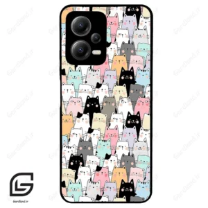قاب گوشی شیائومی ردمی نوت 12 (Redmi Note 12 5g ) طرح گربه کد 2019