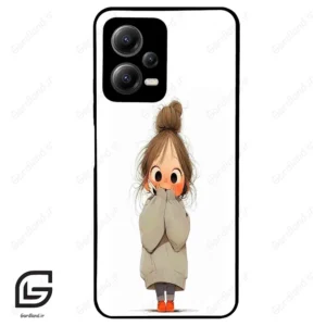 قاب گوشی شیائومی ردمی نوت 12 (Redmi Note 12 5g ) طرح دخترانه کد 2054
