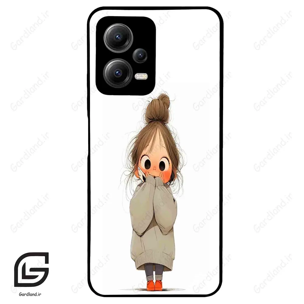 قاب گوشی شیائومی ردمی نوت 12 (Redmi Note 12 5g ) طرح دخترانه کد 2054