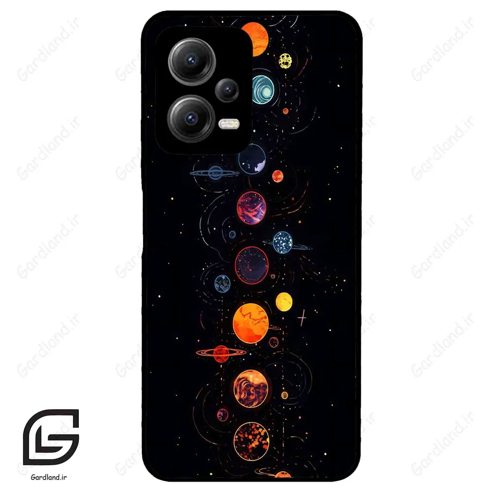 قاب گوشی شیائومی ردمی نوت 12 (Redmi Note 12 5g ) طرح کهکشان کد 2062