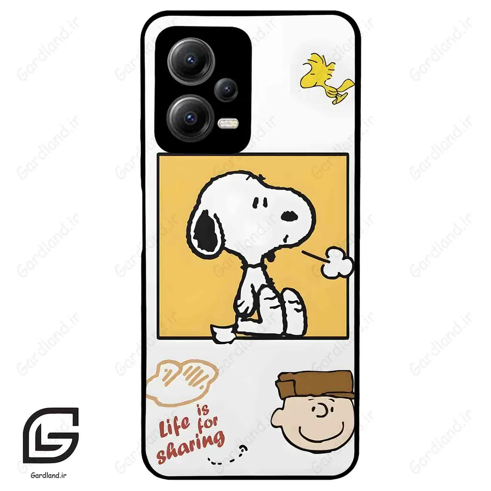 قاب گوشی شیائومی ردمی نوت 12 (Redmi Note 12 5g ) طرح اسنوپی کد 2076