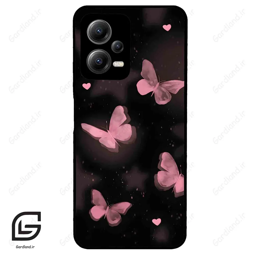 قاب گوشی شیائومی ردمی نوت 12 (Redmi Note 12 5g ) طرح پروانه کد 2080