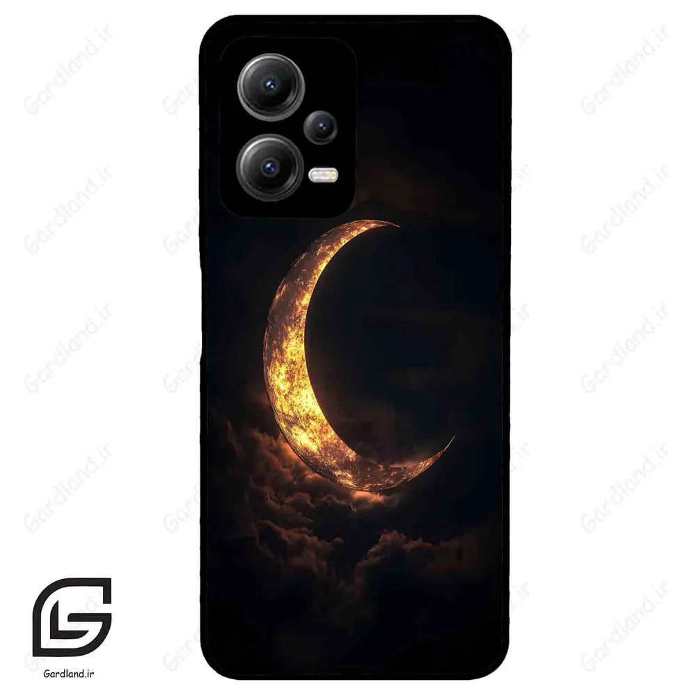 قاب گوشی شیائومی ردمی نوت 12 (Redmi Note 12 5g ) طرح ماه کد 2127