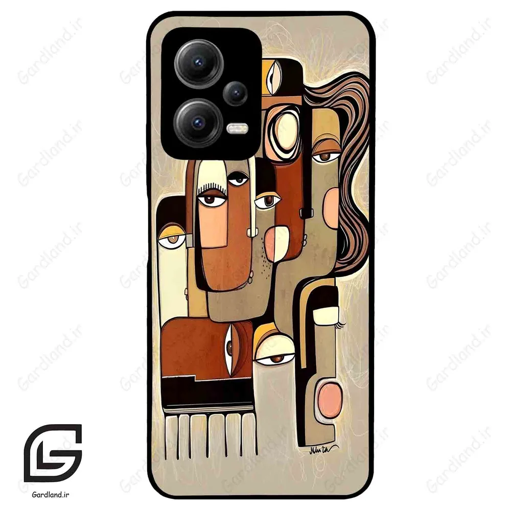قاب گوشی شیائومی ردمی نوت 12 (Redmi Note 12 5g ) طرح خانومی کد 2334