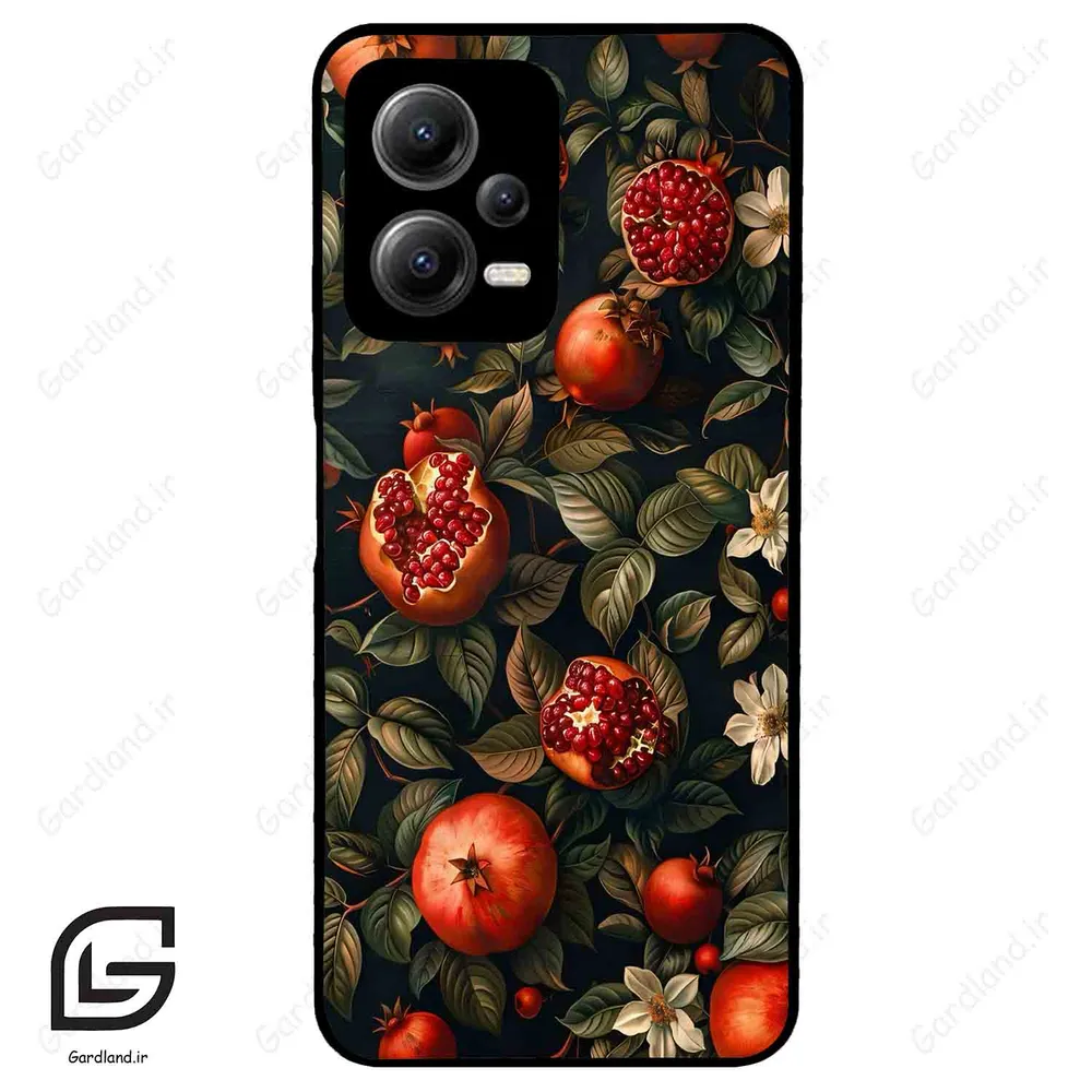 قاب گوشی شیائومی ردمی نوت 12 (Redmi Note 12 5g ) طرح انار کد 2416