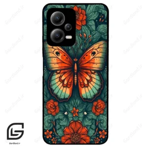 قاب گوشی شیائومی ردمی نوت 12 (Redmi Note 12 5g ) طرح پروانه کد 2421