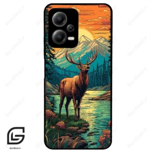 قاب گوشی شیائومی ردمی نوت 12 (Redmi Note 12 5g ) طرح گوزن کد 2471