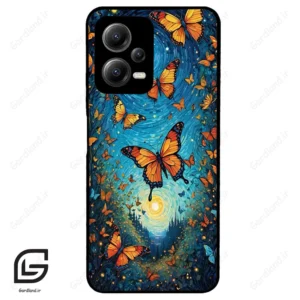 قاب گوشی شیائومی ردمی نوت 12 (Redmi Note 12 5g ) طرح پروانه کد 2479