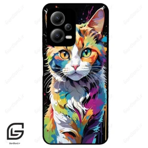 قاب گوشی شیائومی ردمی نوت 12 (Redmi Note 12 5g ) طرح گربه کد 2483