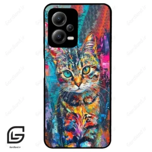 قاب گوشی شیائومی ردمی نوت 12 (Redmi Note 12 5g ) طرح گربه کد 2488