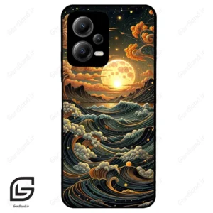 قاب گوشی شیائومی ردمی نوت 12 (Redmi Note 12 5g ) طرح غروب کد 2505