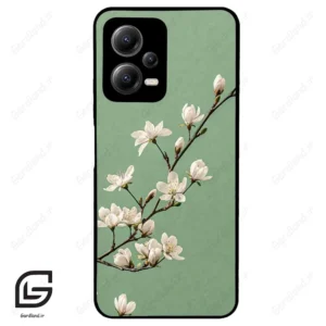 قاب گوشی شیائومی ردمی نوت 12 (Redmi Note 12 5g ) طرح شکوفه کد 2524