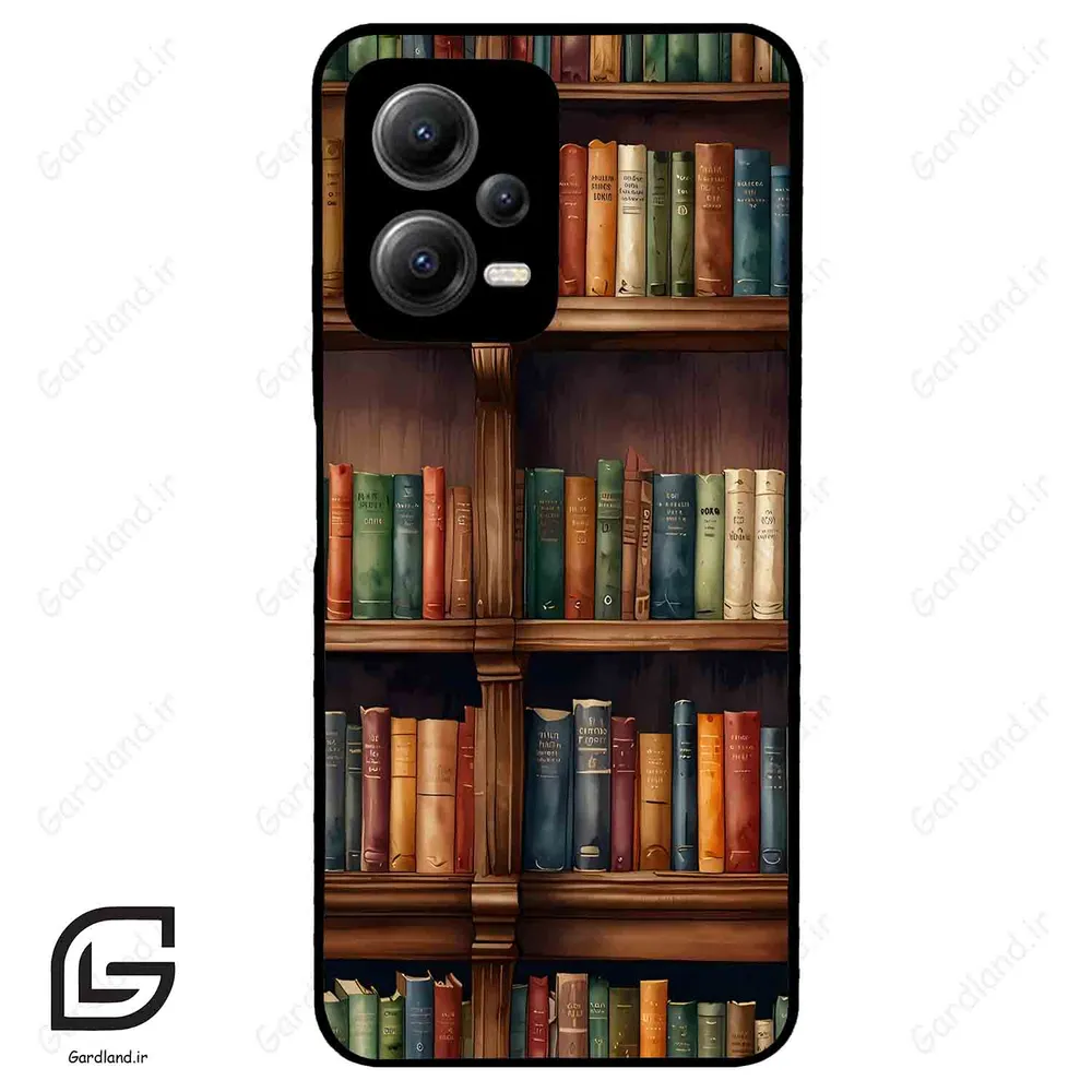 قاب گوشی شیائومی ردمی نوت 12 (Redmi Note 12 5g ) طرح کتابخانه کد 2527