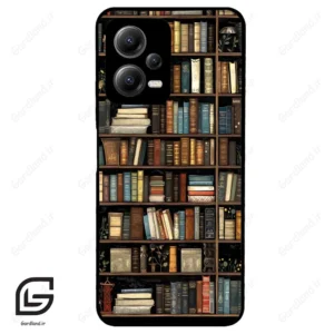 قاب گوشی شیائومی ردمی نوت 12 (Redmi Note 12 5g ) طرح کتابخانه کد 2533