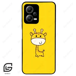 قاب گوشی شیائومی ردمی نوت 12 (Redmi Note 12 5g ) طرح زرافه کد 2552
