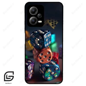 قاب گوشی شیائومی ردمی نوت 12 (Redmi Note 12 5g ) طرح تاس کد 2556