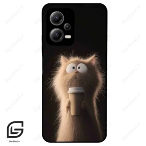 قاب گوشی شیائومی ردمی نوت 12 (Redmi Note 12 5g ) طرح گربه کد 2567