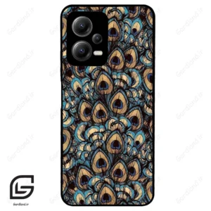 قاب گوشی شیائومی ردمی نوت 12 (Redmi Note 12 5g ) طرح طاووس کد 2572