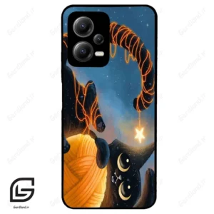 قاب گوشی شیائومی ردمی نوت 12 (Redmi Note 12 5g ) طرح گربه کد 2654