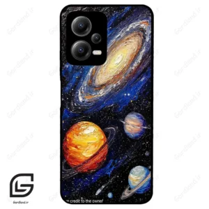 قاب گوشی شیائومی ردمی نوت 12 (Redmi Note 12 5g ) طرح فضا کد 2657
