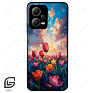 قاب گوشی شیائومی ردمی نوت 12 (Redmi Note 12 5g ) طرح گل کد 2687