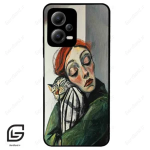 قاب گوشی شیائومی ردمی نوت 12 (Redmi Note 12 5g ) طرح گربه کد 2709