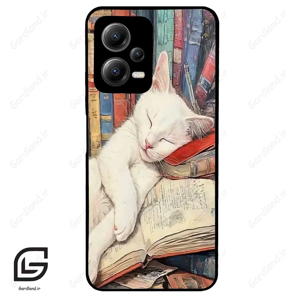 قاب گوشی شیائومی ردمی نوت 12 (Redmi Note 12 5g ) طرح گربه کد 2758