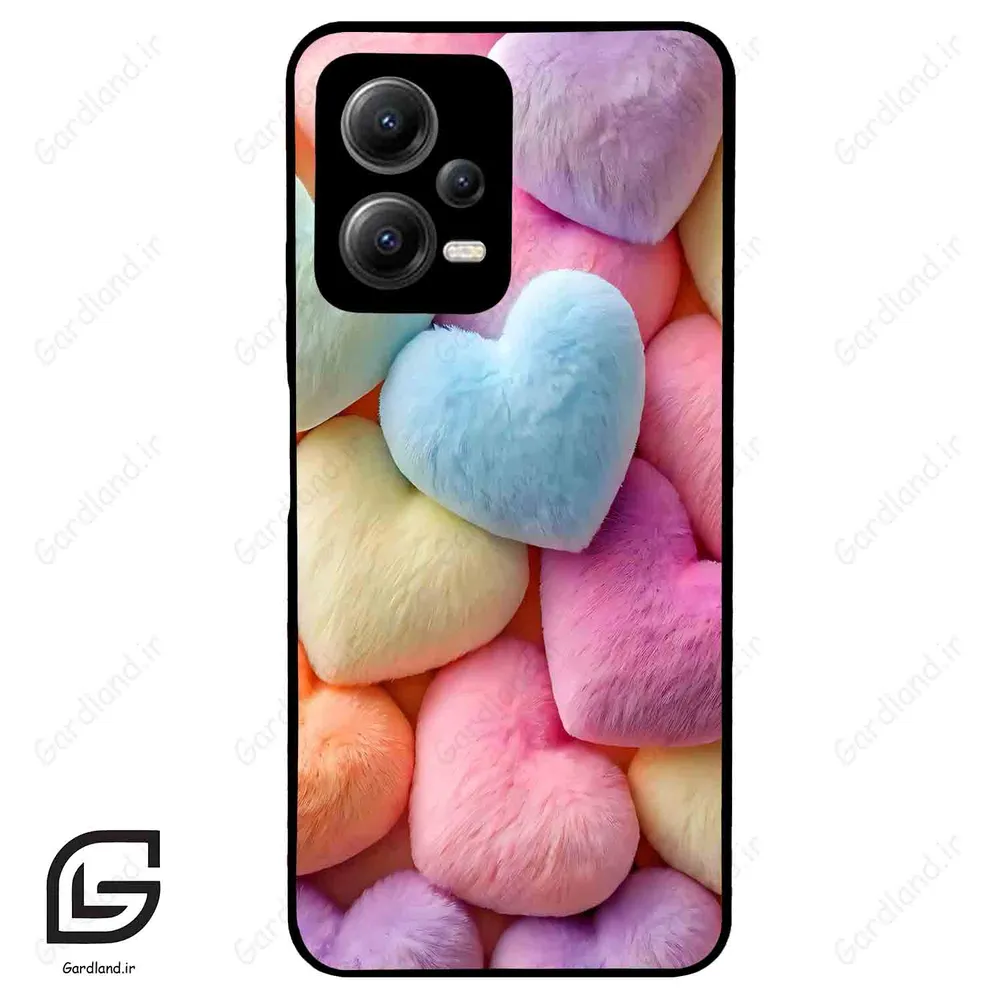 قاب گوشی شیائومی ردمی نوت 12 (Redmi Note 12 5g ) طرح قلبی کد 2782