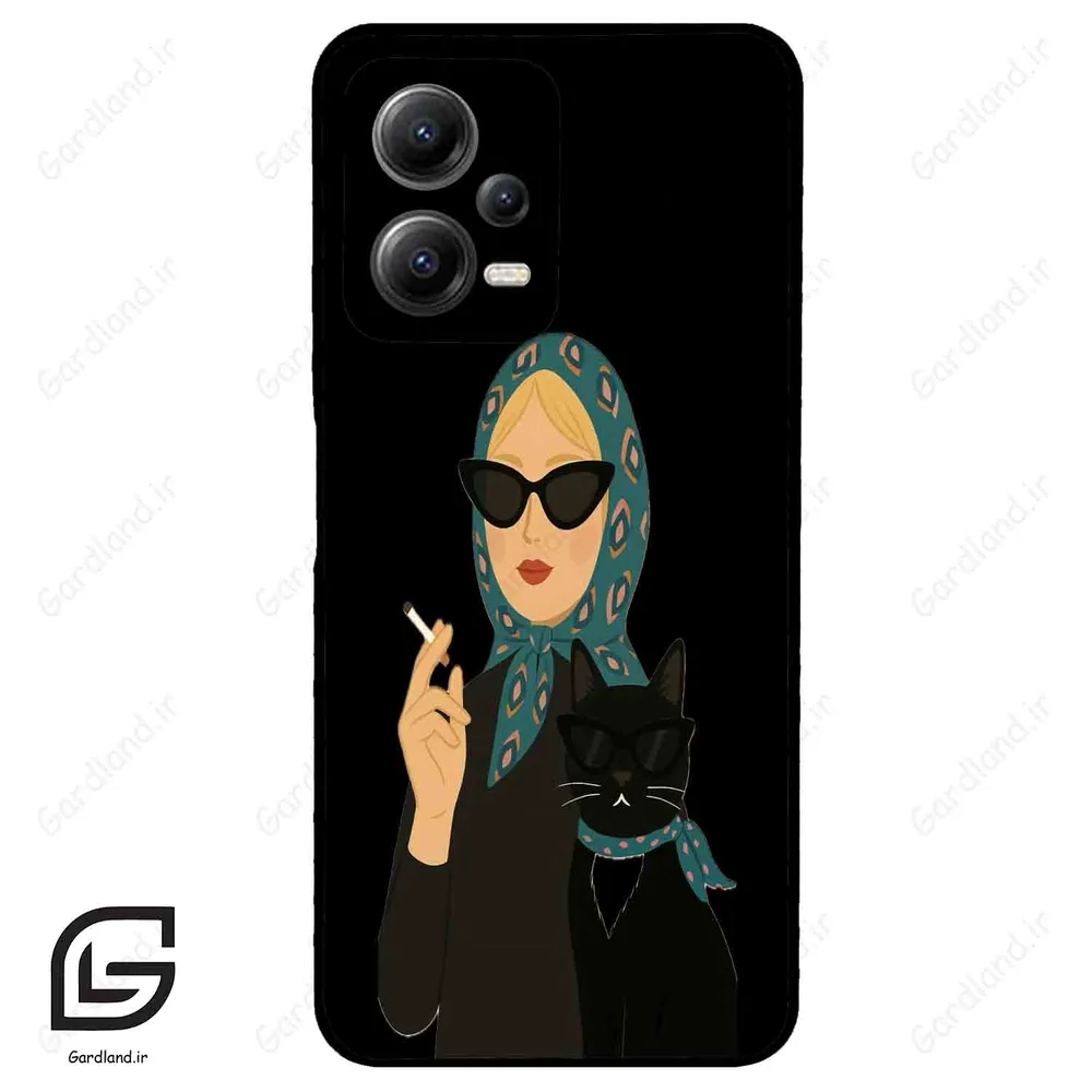 قاب گوشی شیائومی ردمی نوت 12 (Redmi Note 12 5g ) طرح خانومی کد 2810