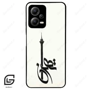 قاب گوشی شیائومی ردمی نوت 12 (Redmi Note 12 5g ) طرح تهران کد 2843