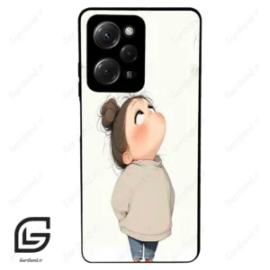 قاب گوشی شیائومی ردمی نوت 12 پرو (Redmi Note 12 Pro 4g ) طرح دختر کد 2057