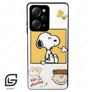 قاب گوشی شیائومی ردمی نوت 12 پرو (Redmi Note 12 Pro 4g ) طرح اسنوپی کد 2076