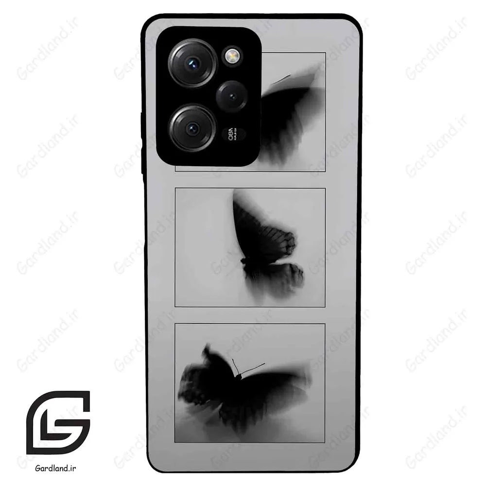 قاب گوشی شیائومی ردمی نوت 12 پرو (Redmi Note 12 Pro 4g ) طرح پروانه کد 2103