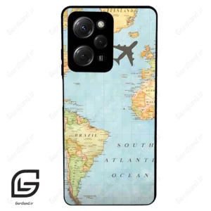 قاب گوشی شیائومی ردمی نوت 12 پرو (Redmi Note 12 Pro 4g ) طرح نقشه کد 2243