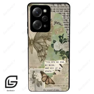 قاب گوشی شیائومی ردمی نوت 12 پرو (Redmi Note 12 Pro 4g ) طرح پروانه کد 2244