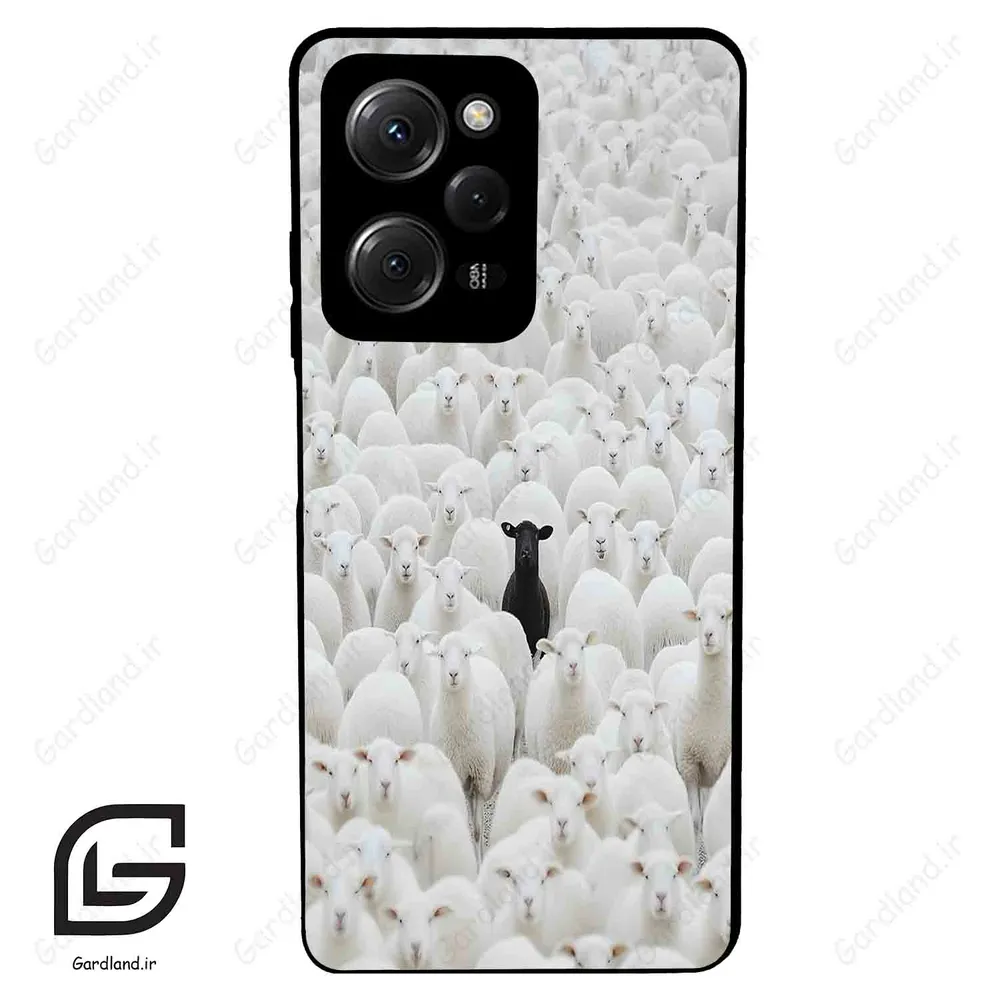 قاب گوشی شیائومی ردمی نوت 12 پرو (Redmi Note 12 Pro 4g ) طرح گوسفند کد 2296