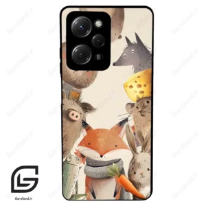 قاب گوشی شیائومی ردمی نوت 12 پرو (Redmi Note 12 Pro 4g ) طرح حیوانات کد 2338