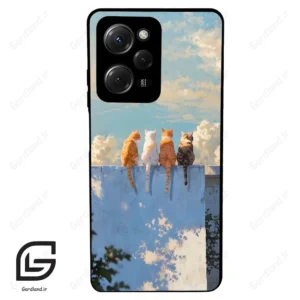 قاب گوشی شیائومی ردمی نوت 12 پرو (Redmi Note 12 Pro 4g ) طرح گربه کد 2367