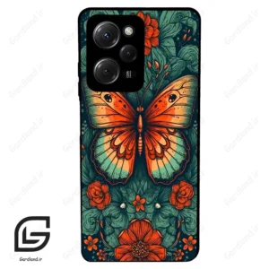قاب گوشی شیائومی ردمی نوت 12 پرو (Redmi Note 12 Pro 4g ) طرح پروانه کد 2421