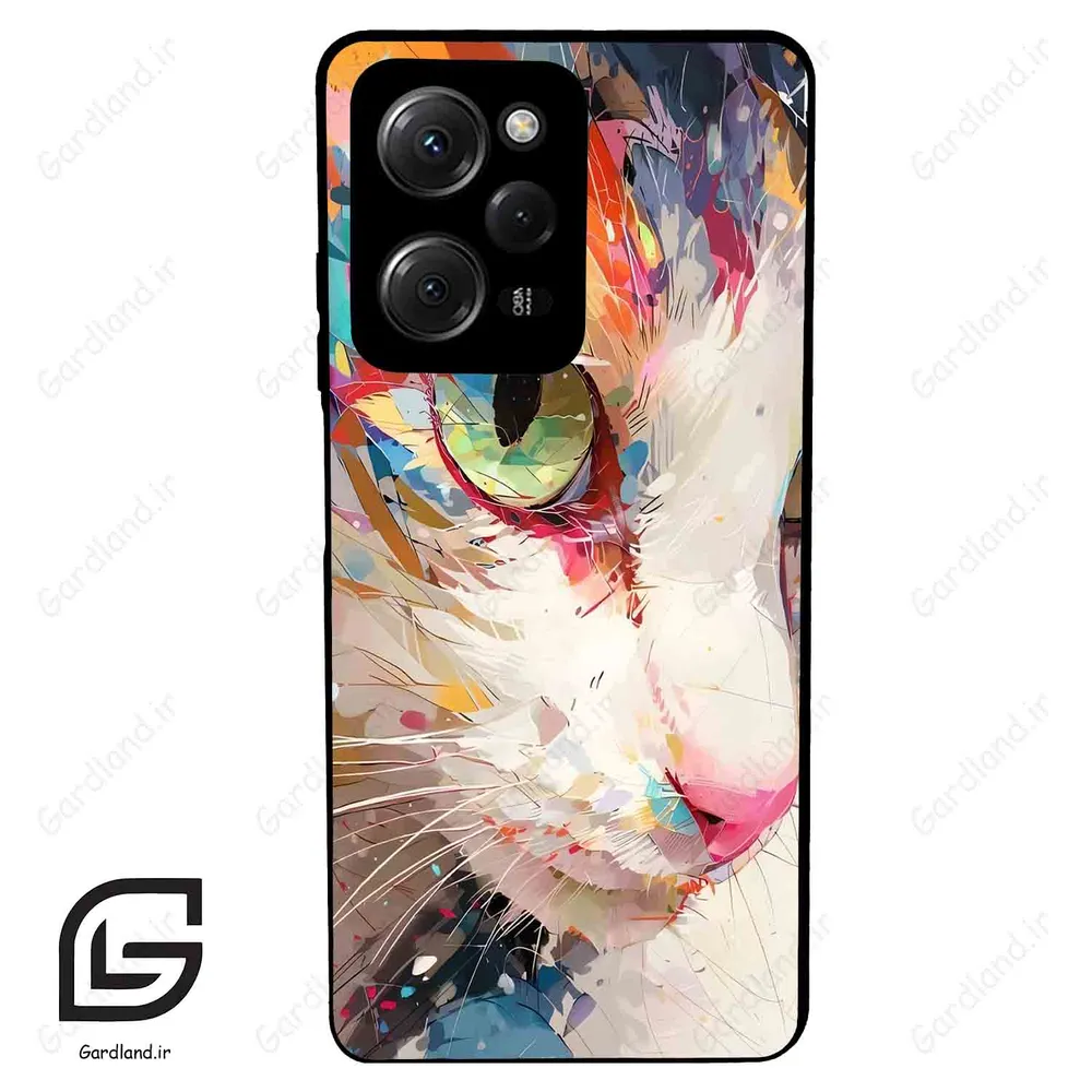 قاب گوشی شیائومی ردمی نوت 12 پرو (Redmi Note 12 Pro 4g ) طرح گربه کد 2437