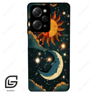 قاب گوشی شیائومی ردمی نوت 12 پرو (Redmi Note 12 Pro 4g ) طرح ماه کد 2474