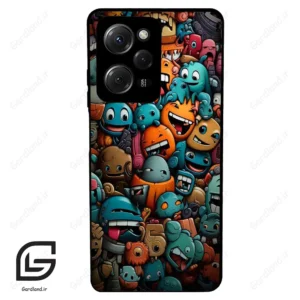 قاب گوشی شیائومی ردمی نوت 12 پرو (Redmi Note 12 Pro 4g ) طرح استیکر کد 2478