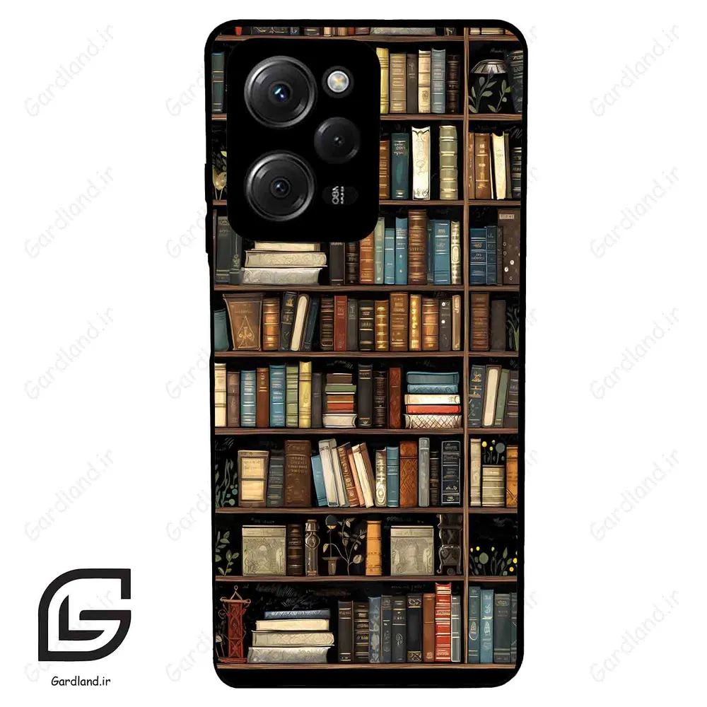 قاب گوشی شیائومی ردمی نوت 12 پرو (Redmi Note 12 Pro 4g ) طرح کتابخانه کد 2533