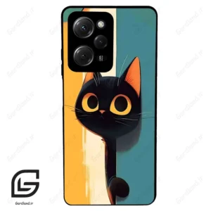 قاب گوشی شیائومی ردمی نوت 12 پرو (Redmi Note 12 Pro 4g ) طرح گربه کد 2581