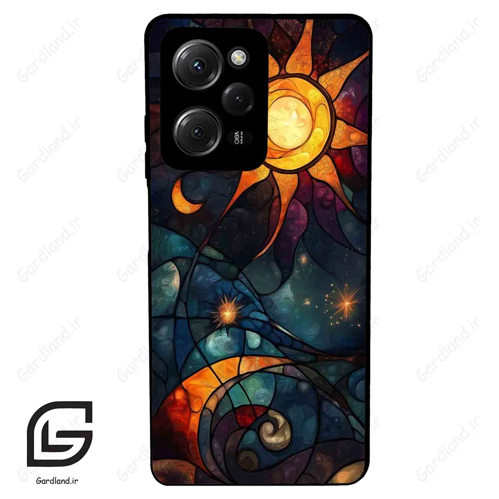قاب گوشی شیائومی ردمی نوت 12 پرو (Redmi Note 12 Pro 4g ) طرح خورشید کد 2707