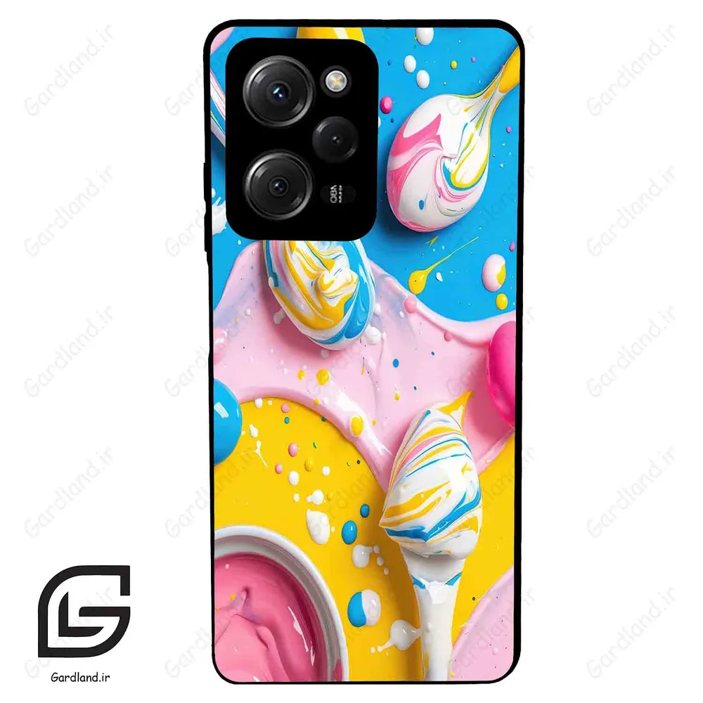 قاب گوشی شیائومی ردمی نوت 12 پرو (Redmi Note 12 Pro 4g ) طرح رنگارنگ کد 2793