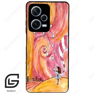 قاب گوشی شیائومی ردمی نوت 12 پرو (Redmi Note 12 Pro 5g ) طرح دخترانه کد 2006