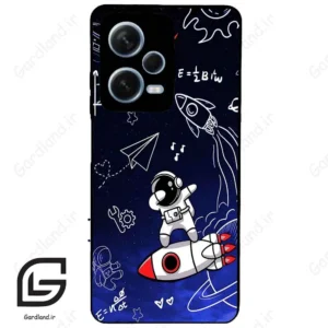 قاب گوشی شیائومی ردمی نوت 12 پرو (Redmi Note 12 Pro 5g ) طرح فضانورد کد 2012