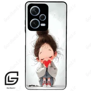 قاب گوشی شیائومی ردمی نوت 12 پرو (Redmi Note 12 Pro 5g ) طرح دخترانه کد 2025